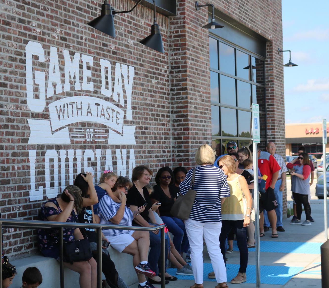Line at Walk-Ons